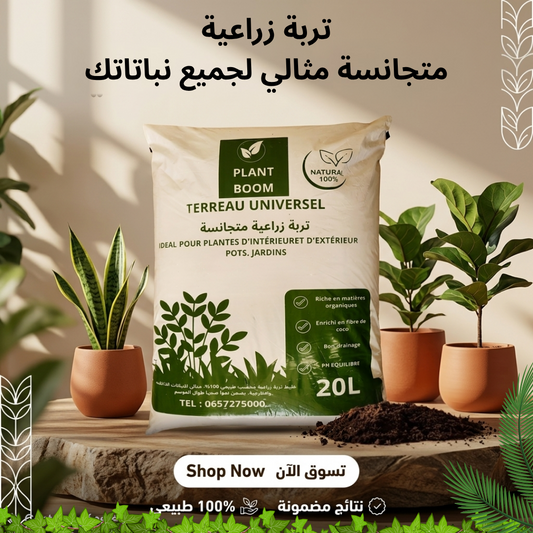 Plant Boom – Terreau Universel 20L | Terreau Naturel pour Plantes