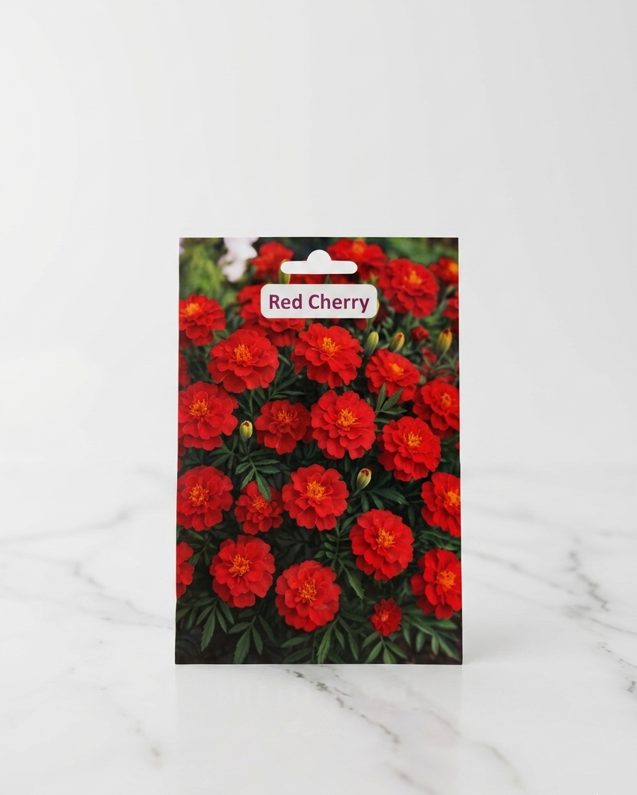 Œillet d’Inde Red Cherry – Graines de Fleurs